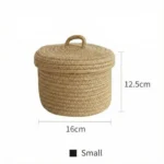 Woven Round Storage Basket - Image 5